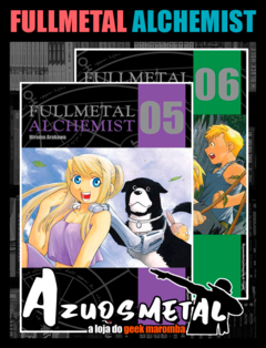 Kit Fullmetal Alchemist (FMA) - Especial - Vol. 5 e 6 [Mangá: JBC]