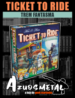 Ticket to Ride: Trem Fantasma - Jogo de Tabuleiro [Board Game: Galápagos]