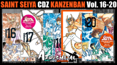 Kit Cavaleiros do Zodíaco: Saint Seiya Kanzenban - Vol. 16-20 [Mangá: JBC]