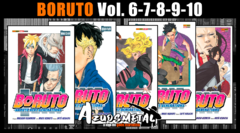 Kit Boruto - Naruto Next Generations - Vol. 6-10 [Mangá: Panini]
