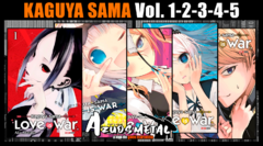 Kit Kaguya Sama - Love is War - Vol. 1-5 [Manga Panini]