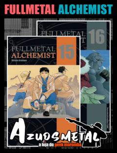 Kit Fullmetal Alchemist (FMA) - Especial - Vol. 15 e 16 [Mangá: JBC] - comprar online
