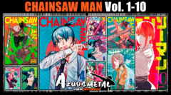 Kit Chainsaw Man - Vol. 1-10 [Mangá: Panini] - comprar online