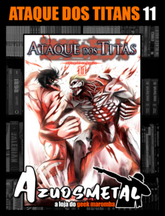 Ataque Dos Titãs - Shingeki no Kyojin - Vol. 11 [Mangá: Panini] - comprar online