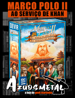 Marco Polo II: A Serviço de Khan - Jogo de Tabuleiro [Board Game: Devir]