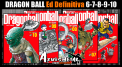 Kit Dragon Ball Edição Definitiva - Vol. 6-10 [Mangá: Panini]