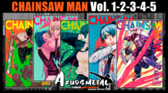 Kit Chainsaw Man - Vol. 1-5 [Mangá: Panini]