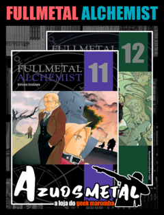 Kit Fullmetal Alchemist (FMA) - Especial - Vol. 11 e 12 [Mangá: JBC]