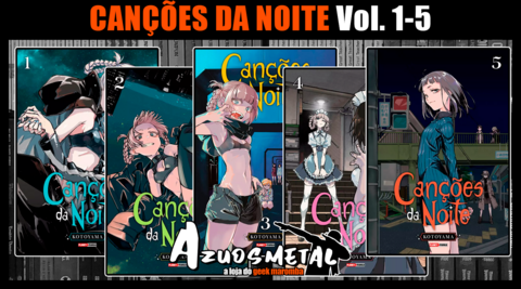 Mangá Call of the Night Canções da Noite Panini - Revista HQ