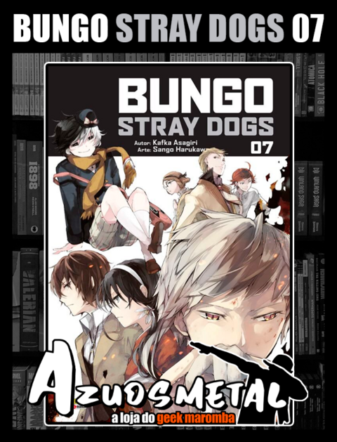  Editora Panini lança o mangá Bungo Stray Dogs