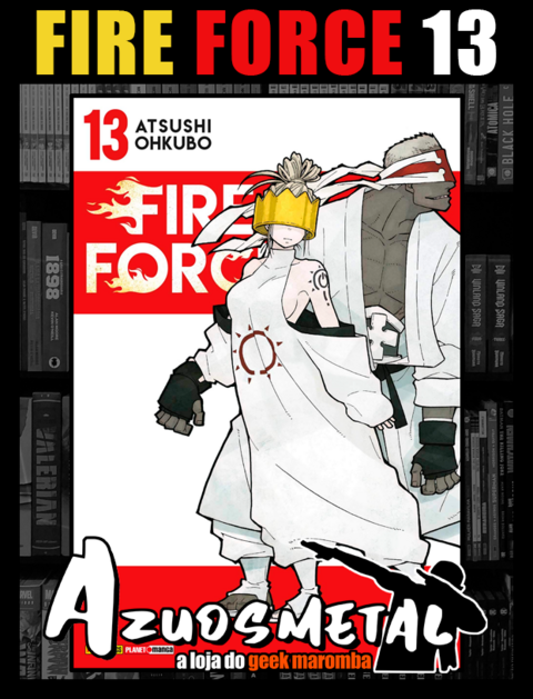 HGS Anime - Capa do volume 27 de Fire Force, com lançamento para o