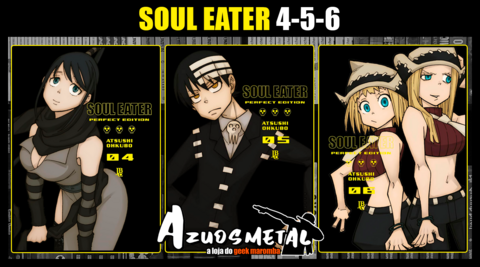 Kit Soul Eater (Perfect Edition) - Vol. 1-3 Mangá: JBC - Revista