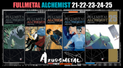 Kit Fullmetal Alchemist (FMA) - Especial - Vol. 21-25 [Mangá: JBC]