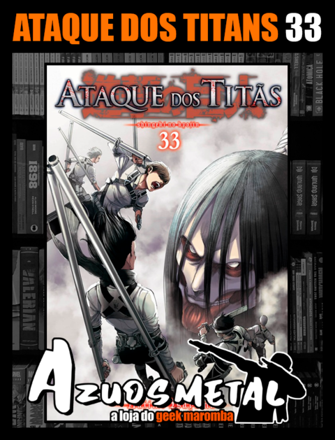 Kit Ataque Dos Titãs - Shingeki no Kyojin - Vol. 11-20 Mangá: Panini em  Promoção na Americanas