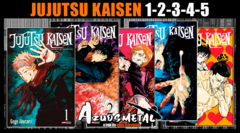 Kit Jujutsu Kaisen: Batalha De Feiticeiros Vol. 1-5 [Mangá: Panini]