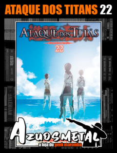 Ataque Dos Titãs - Shingeki no Kyojin - Vol. 22 [Mangá: Panini] na internet