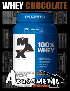 100% Whey Protein - Pote 900g [Max Titanium] - comprar online