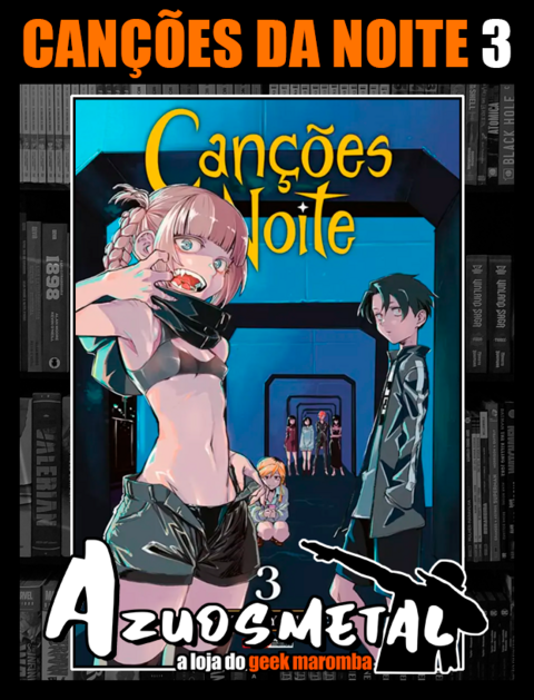 Mangá Call of the Night Canções da Noite Panini - Revista HQ - Magazine  Luiza