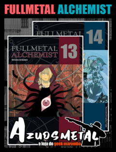 Kit Fullmetal Alchemist (FMA) - Especial - Vol. 13 e 14 [Mangá: JBC] - comprar online