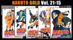 Kit Naruto Gold - Vol. 21-25 [Mangá: Panini]