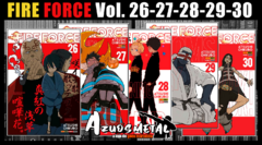 Kit Fire Force - Vol. 26-30 [Manga Panini]