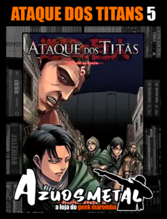 Ataque Dos Titãs - Shingeki no Kyojin - Vol. 5 [Mangá: Panini]