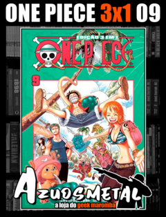 One Piece (3 em 1) - Vol. 9 [Mangá: Panini] - comprar online