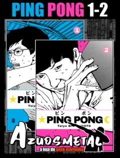 Kit Ping Pong - Vol. 1-2 (Coleção Completa) [Mangá: JBC]