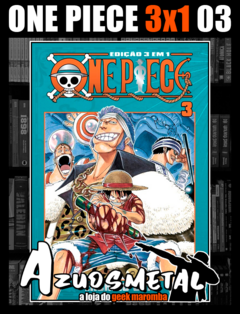 One Piece (3 em 1) - Vol. 3 [Mangá: Panini]