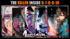 Kit The Killer Inside - Vol. 6-10 [Mangá: Panini]