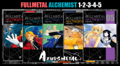 Kit Fullmetal Alchemist (FMA) - Especial - Vol. 1-5 [Mangá: JBC]