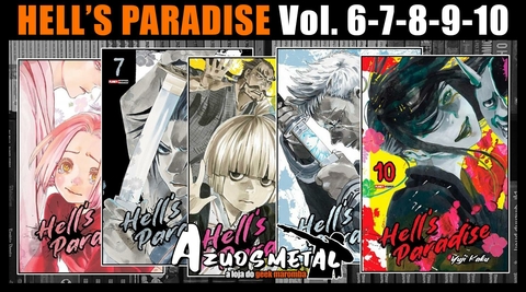 Kit Hell's Paradise - Vol. 1-13 (Coleção Completa) Mangá: Panini