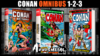 Kit Conan, O Bárbaro: A Era Marvel - Vol. 1-2-3 [Marvel Omnibus: Panini]