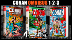Kit Conan, O Bárbaro: A Era Marvel - Vol. 1-2-3 [Marvel Omnibus: Panini]