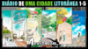 Kit Diário De Uma Cidade Litorânea - Vol. 1-5 [Mangá: Panini]