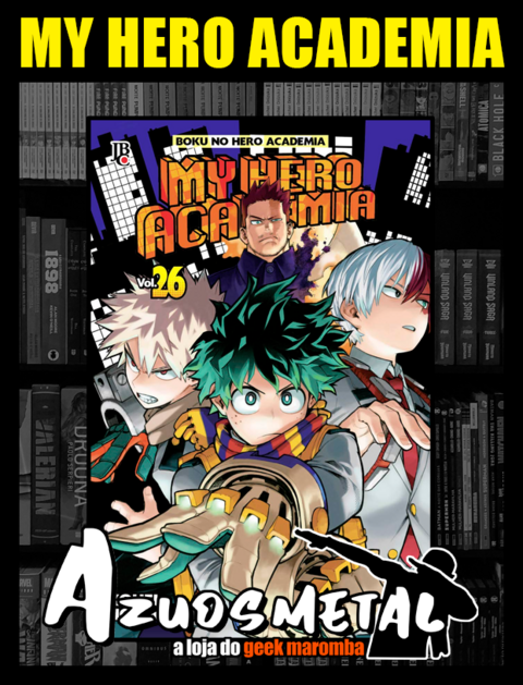 My Hero Academia Boku no Hero Mangá Vol. 26 - Português br em