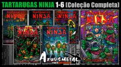 Kit Tartarugas Ninja: Coleção Clássica - Vol. 1-6 (Coleção Completa) [HQ: Pipoca & Nanquim]