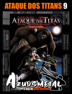 Ataque Dos Titãs - Shingeki no Kyojin - Vol. 9 [Mangá: Panini]