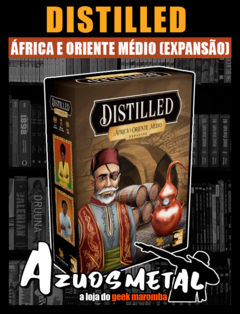 Distilled: África e Oriente Médio (Expansão) - Jogo de Tabuleiro [Board Game: Galápagos]