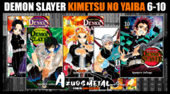 Kit Demon Slayer: Kimetsu No Yaiba - Vol. 6-10 [Mangá: Panini] - comprar online