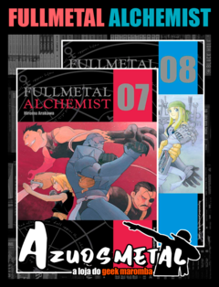 Kit Fullmetal Alchemist (FMA) - Especial - Vol. 7 e 8 [Mangá: JBC]