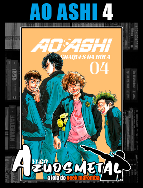 Mangá Aberto: “Ao Ashi – Craques da Bola”