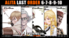 Kit Battle Angel Alita - Last Order - Vol. 6, 7, 8, 9 e 10 [Mangá: JBC]