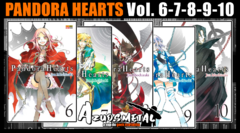 Kit Pandora Hearts - Vol. 6-10 [Mangá: Panini]