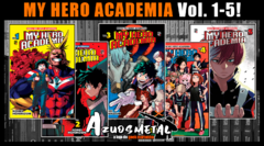 Mangá My Hero Academia Boku No Hero Coleção 1 Ao 5 Lacrado