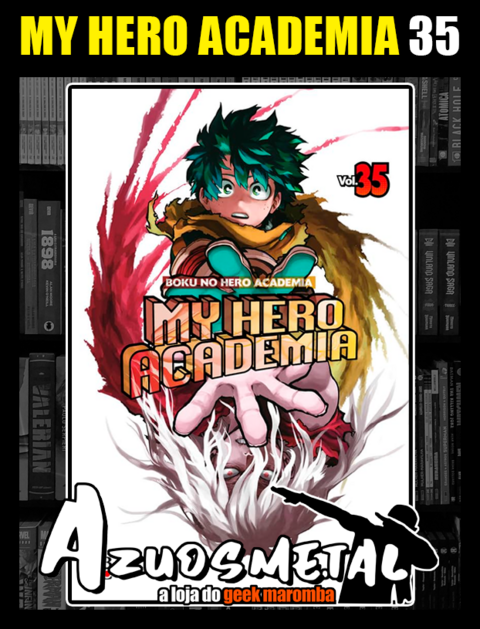 Livro Kit My Hero Academia Vol. 1 Ao 5