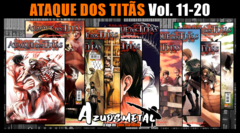 Kit Ataque Dos Titãs - Shingeki no Kyojin - Vol. 11-20 [Mangá: Panini] - comprar online