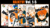 Kit Haikyu! - Vol 1-5 [Mangá: JBC]