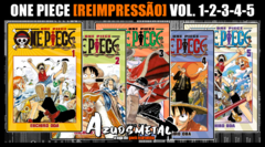 Kit One Piece - Vol. 1-5 [Reimpressão] [Mangá: Panini]