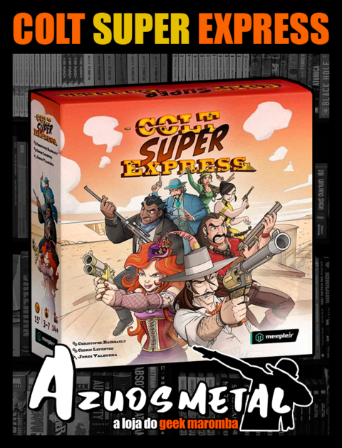 colt super express jogo de tabuleiro